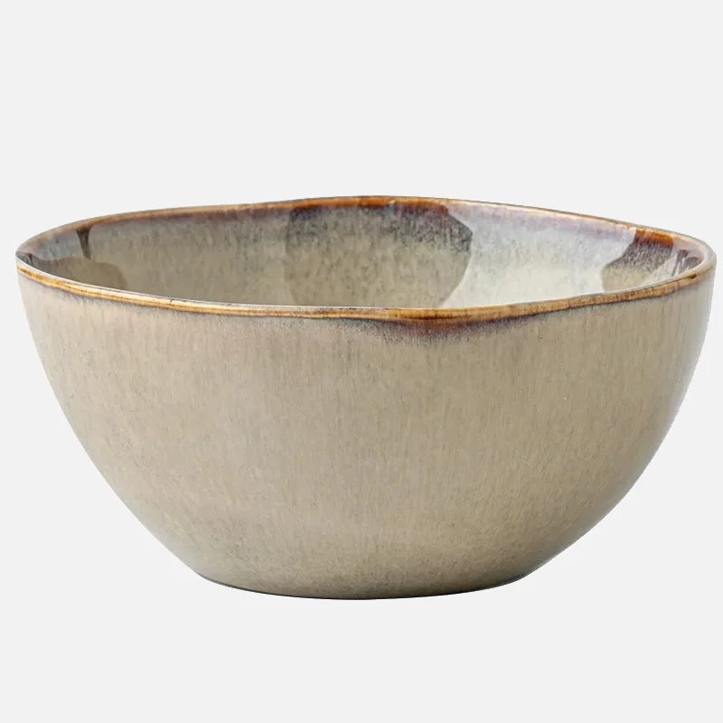 Ceramic Breakfast Bowl Set | Reactive Glaze Bowls