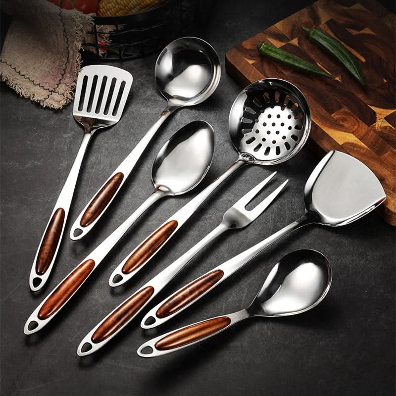 Ltdaccessories – Premium Stainless Steel Kitchen Utensil Set – Professional Quality Timeless Design
