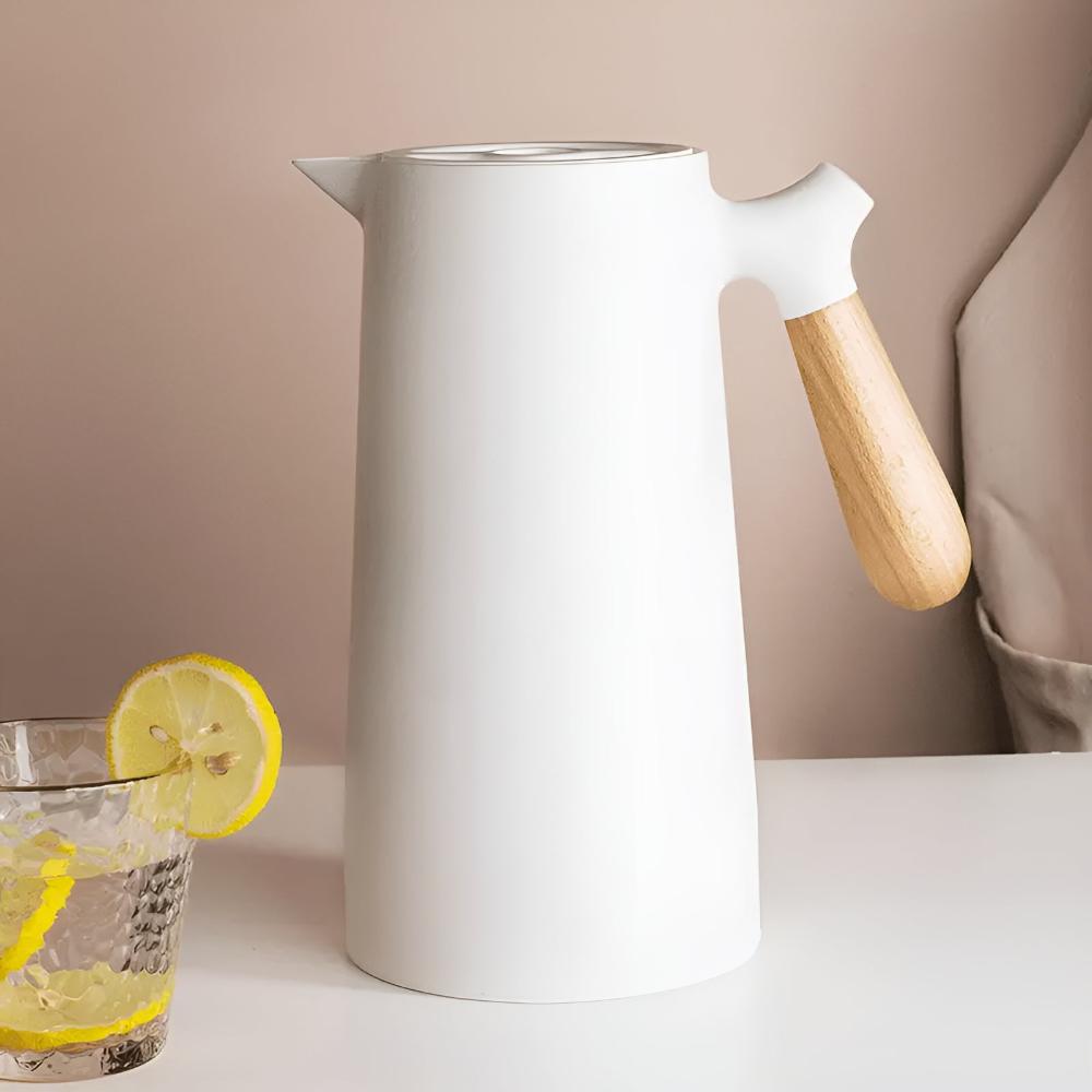 Large Tea Pot | Insulated Tapered Body, Contrast Grip