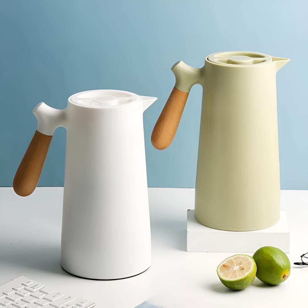 Large Tea Pot | Insulated Tapered Body, Contrast Grip