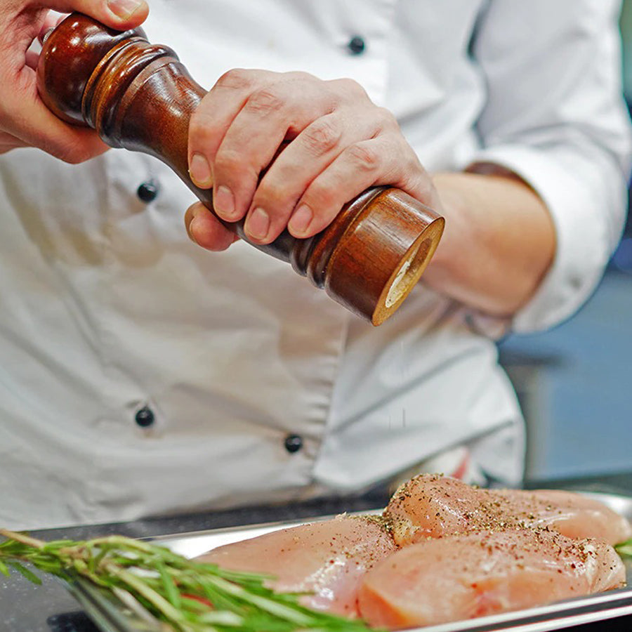Salt and Pepper Mills | Adjustable Grind With Twist Top
