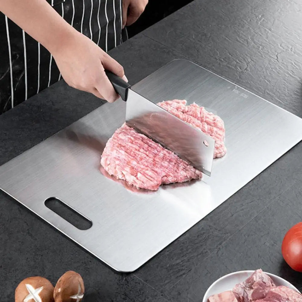 Titanium Kitchen Chopping Board | 316 Grade Double-Sided Cutting Board