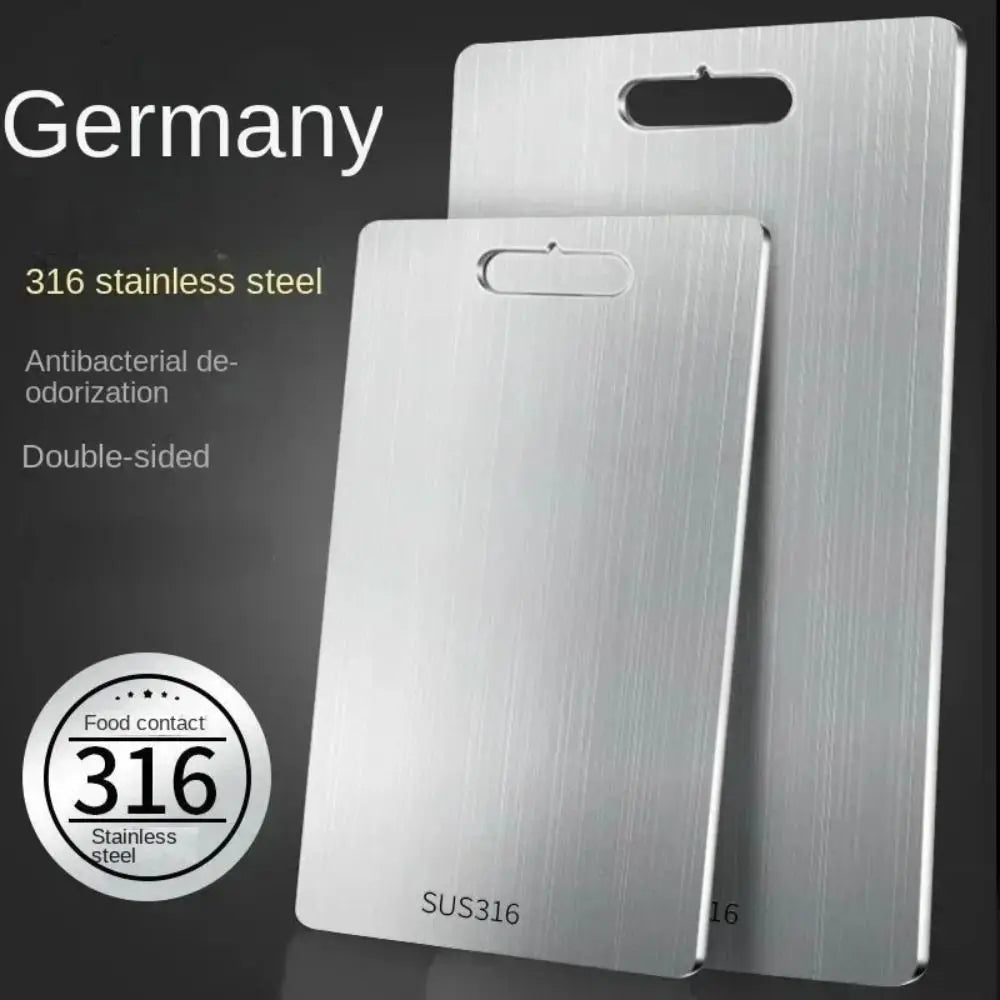 Titanium Kitchen Chopping Board | 316 Grade Double-Sided Cutting Board