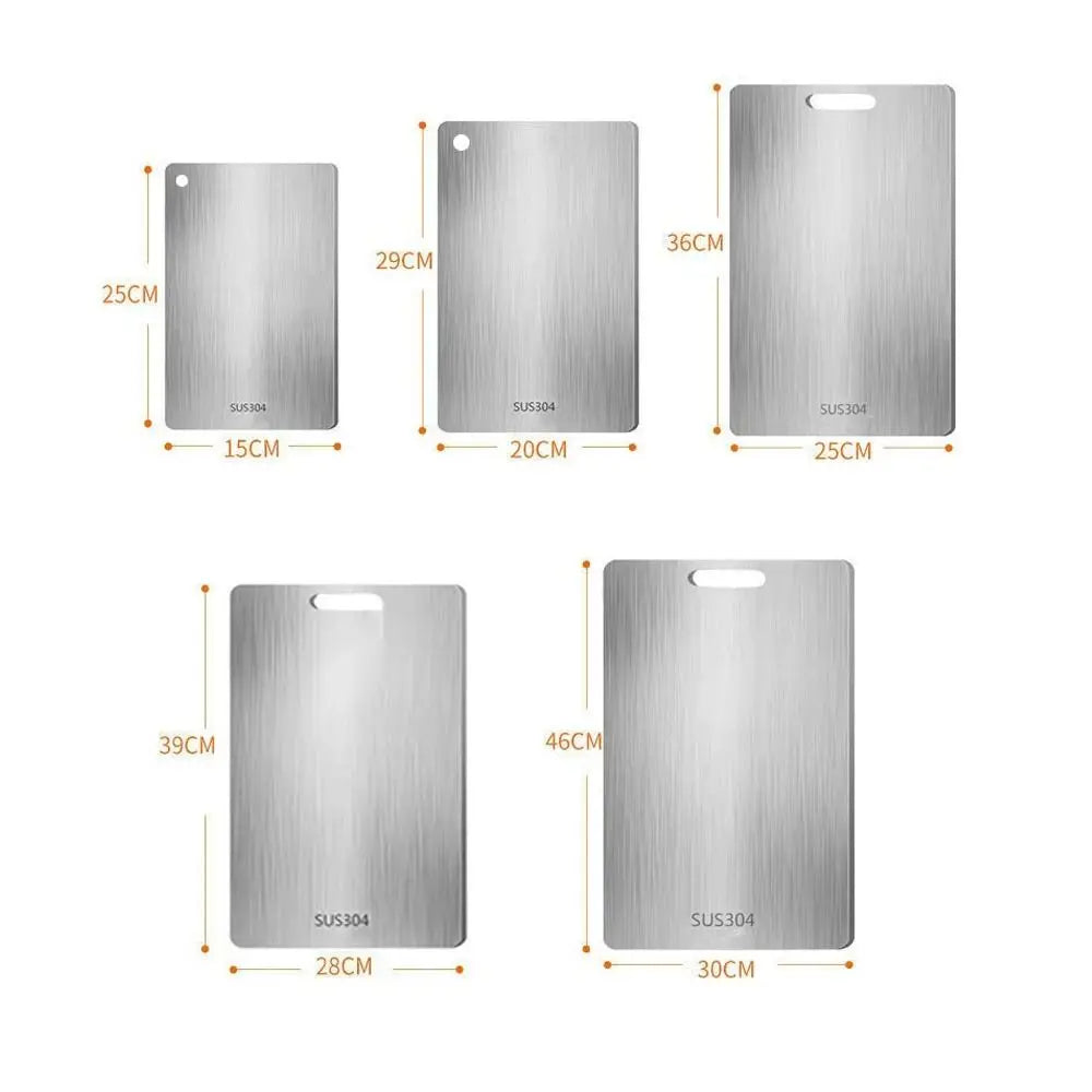 Titanium Kitchen Chopping Board | 316 Grade Double-Sided Cutting Board