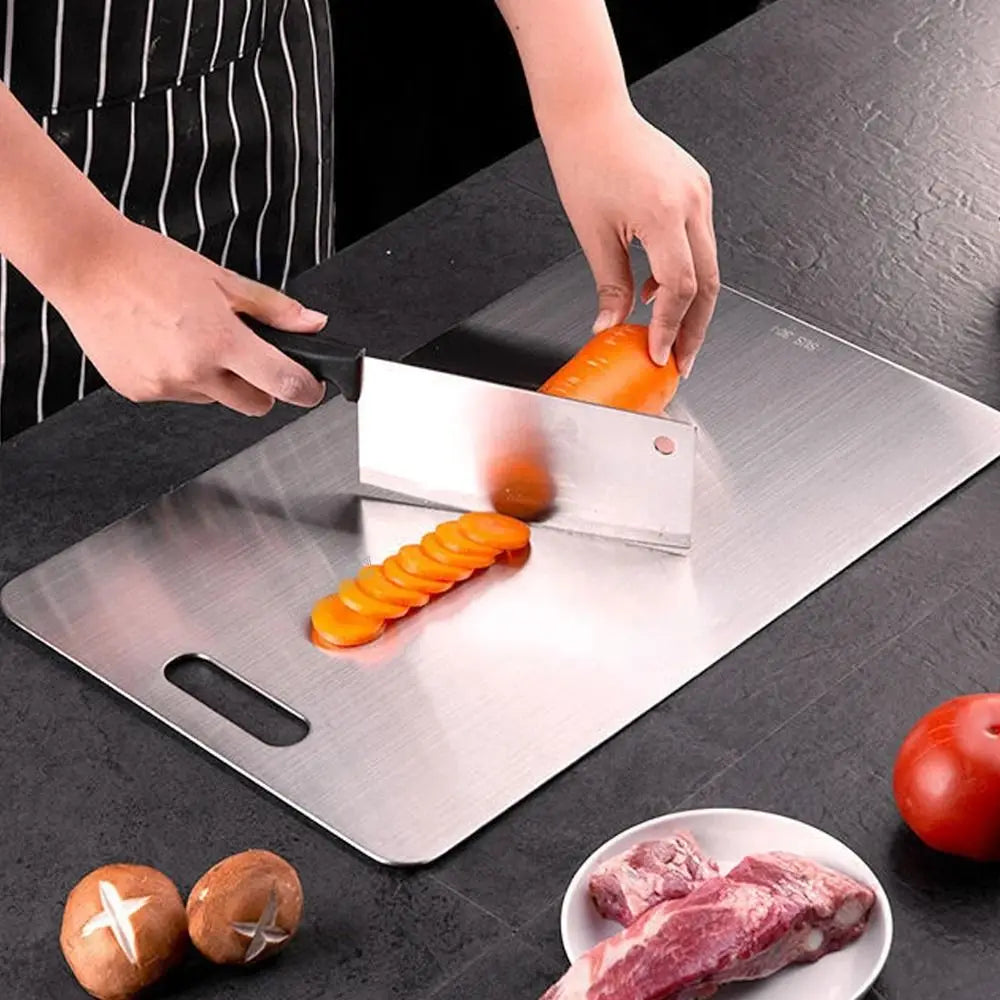 Titanium Kitchen Chopping Board | 316 Grade Double-Sided Cutting Board